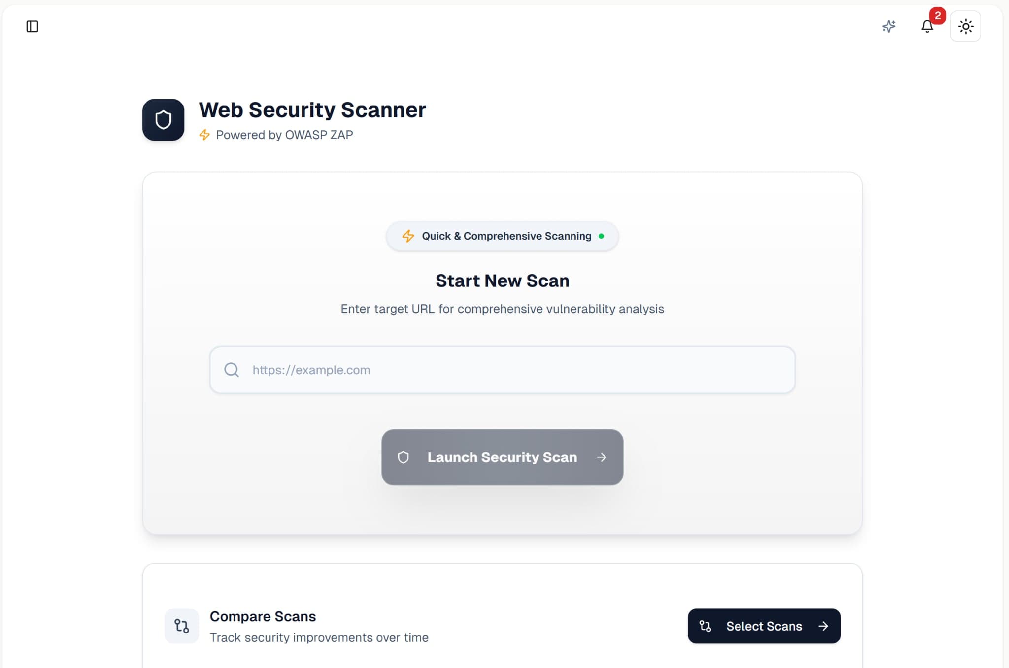 Web Security Scanner